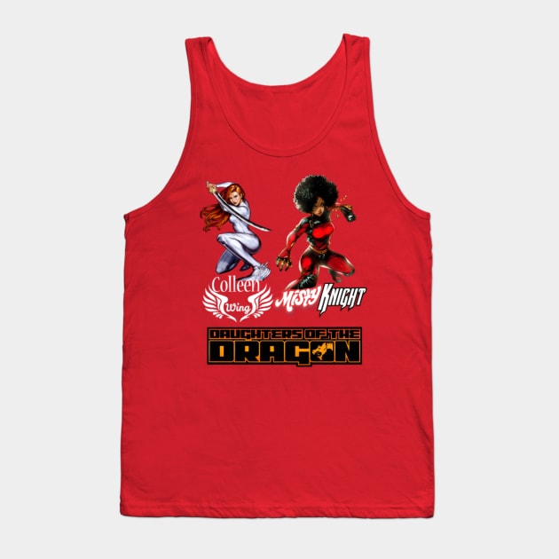 Daughters of the Dragon (MARVEL Battle Lines) Tank Top by DaisyTheQuake